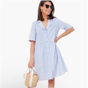 Tuckernuck Swiss Dot Royal Shirt Dress